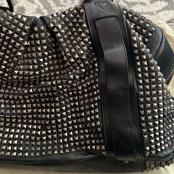 Burberry Prorsum Knight Satchel (lost studs, wear, damage), pre-loved condition! - Picture 5 of 17